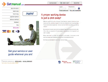 Tablet Screenshot of getmanual.com
